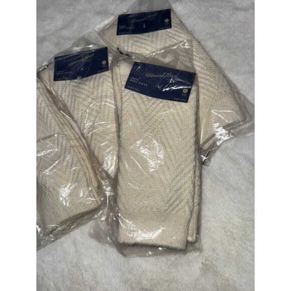 4 Prs Universal Thread Women's Crew Boot Socks Sz 4-10 Cotton Blend NEW - Picture 2 of 3